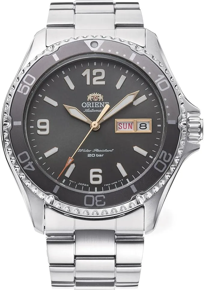 Reloj de buceo automático para hombre ORIENT Kamasu con bisel unidireccional y cristal de zafiro.